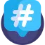 Hashtag icono