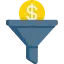 Sales Funnel icono