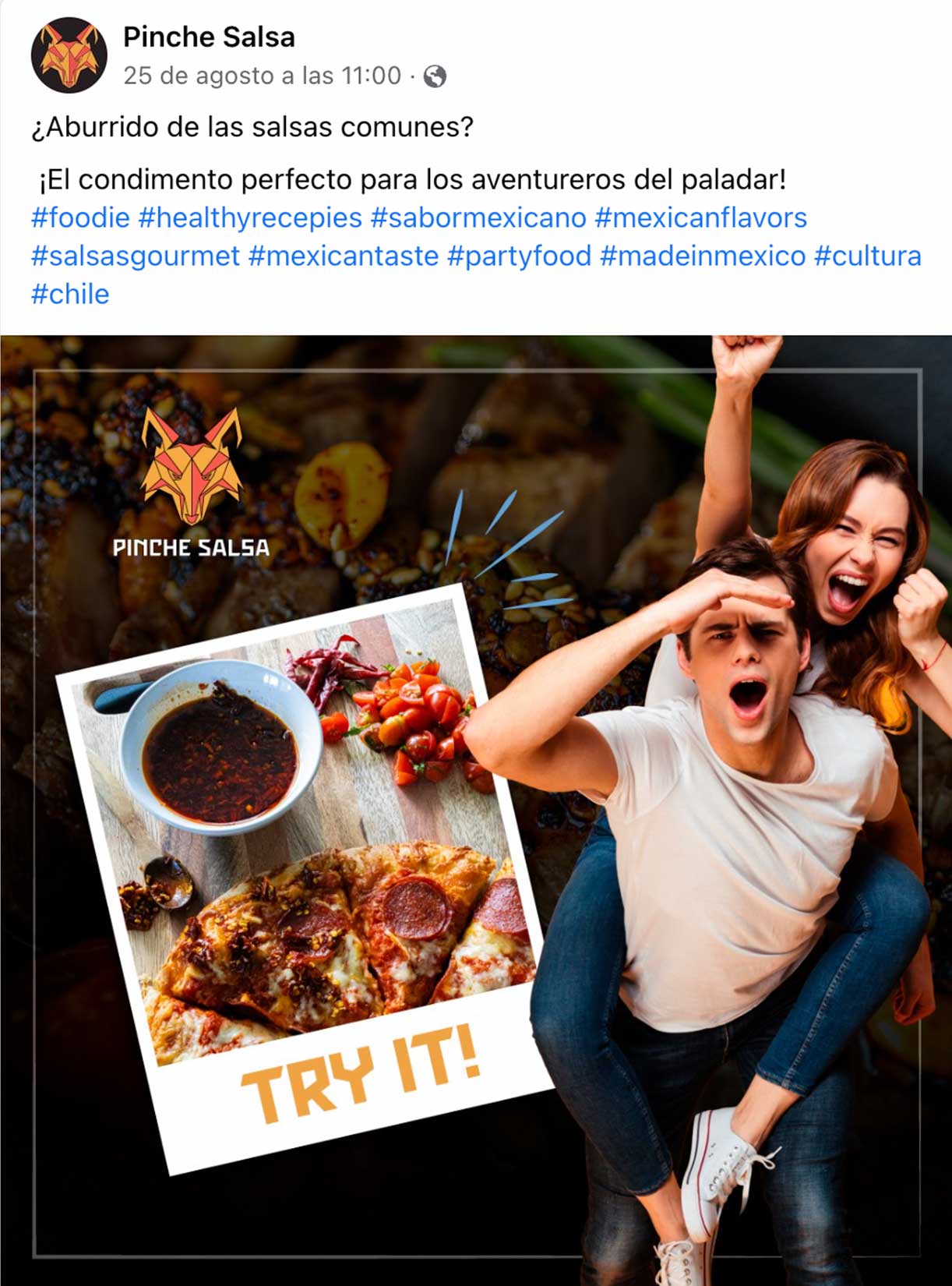 Social media Pinche salsa