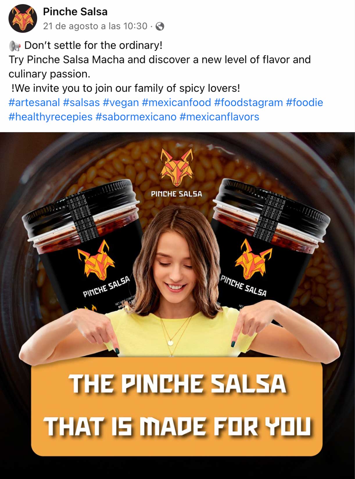 Social media Pinche salsa